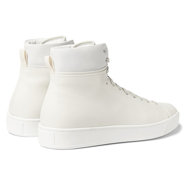 Mens White High Top Sneakers - China Shoe Factory | Range Cover