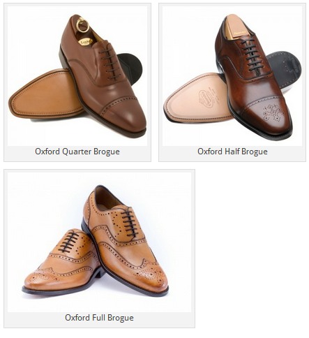 Brogues Definition - How To Distinguish Oxford, Derby, Monk, Ghillie ...