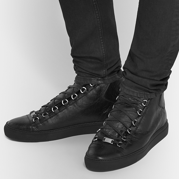 Womens All Black High Top Sneakers - China Shoe Factory | Range Cover