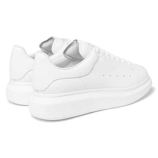White Leather Low Top Sneakers - China Shoe Factory | Range Cover