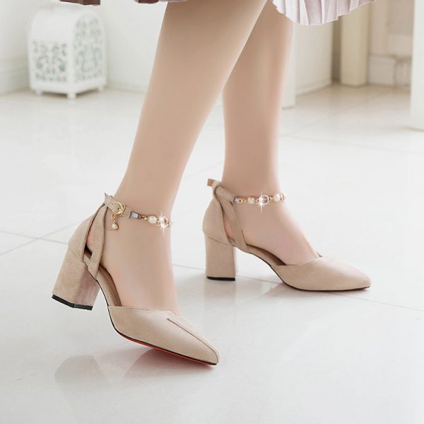2019 New Arrival Fancy Ladies High Heels Sandals - China Shoe