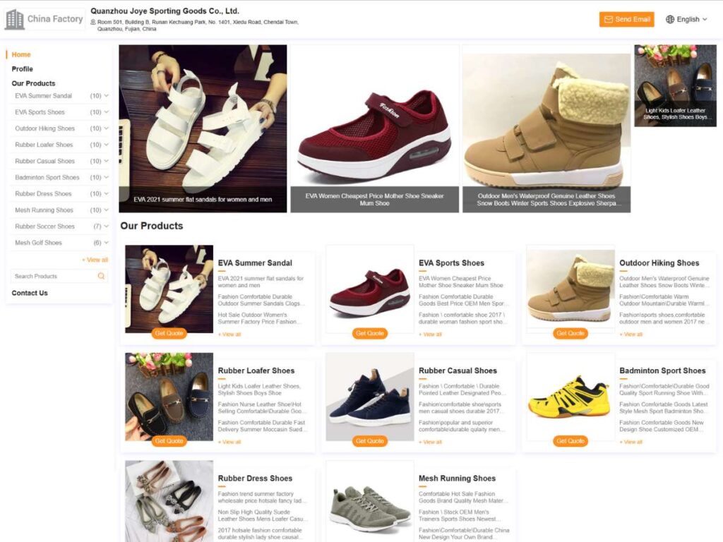 Top 7 EVA Shoe Manufacturers from China 3 Top 7 EVA Shoe Manufacturers from China 3